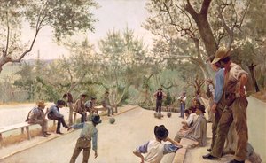 Los Jugadores de Petanca, 1882 de Ruggero Focardi